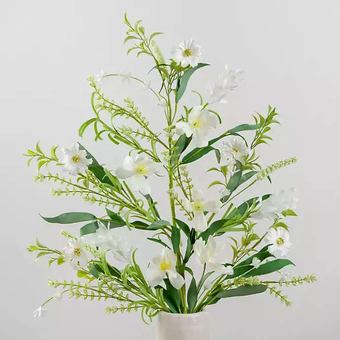 Clearance Kirklands Home Spring Flower Stems, Set of 2 White