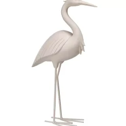 Hot Kirklands Home Standing Egret Statue, 15 in. White
