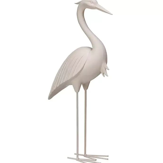 Sale Kirklands Home Standing Egret Statue, 18 in. White