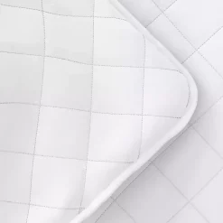 Clearance Kirklands Home Stitched Diamond 2-pc. Twin Quilt Set White