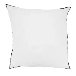 Outlet Kirklands Home Stonewashed Stitched Edge Pillow White