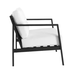 Online Kirklands Home White Sunbrella Cushions Holland Outdoor Chair