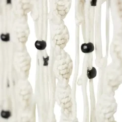 Kirklands Home Tasseled Macrame Wall Hangings, Set of 3 White