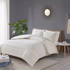 Sale Kirklands Home Tassels California King 3-pc. Comforter Set White