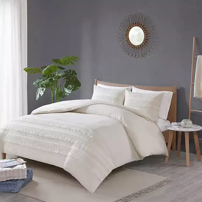 Sale Kirklands Home Tassels California King 3-pc. Comforter Set White