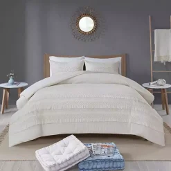 Sale Kirklands Home Tassels California King 3-pc. Comforter Set White