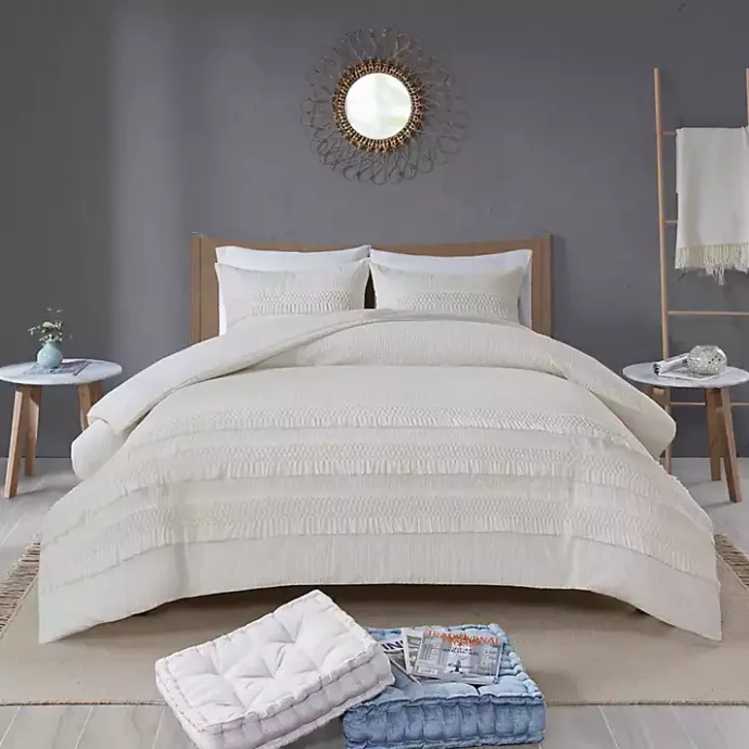 Sale Kirklands Home Tassels California King 3-pc. Comforter Set White