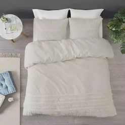 Sale Kirklands Home Tassels California King 3-pc. Comforter Set White