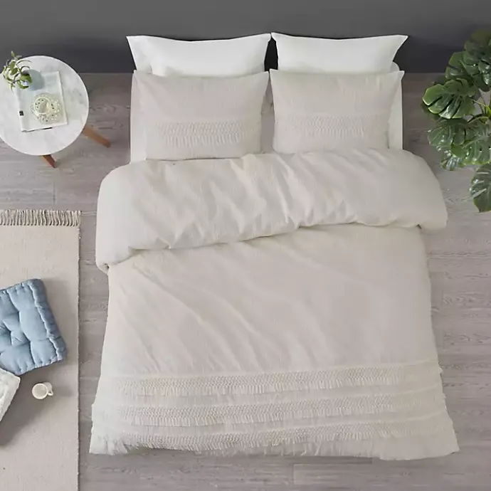 Sale Kirklands Home Tassels California King 3-pc. Comforter Set White