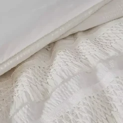 Sale Kirklands Home Tassels California King 3-pc. Comforter Set White