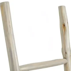 Sale Kirklands Home Teak Wood Leaning Ladder White