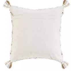 Clearance Kirklands Home White Textured Diamond Throw Pillow