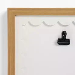 New Kirklands Home White Three Clip Scalloped Collage Picture Frame