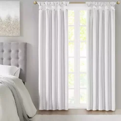 Sale Kirklands Home Total Blackout Curtain Panel, 95 in. White