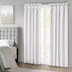 Sale Kirklands Home Total Blackout Curtain Panel, 95 in. White