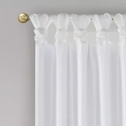 Sale Kirklands Home Total Blackout Curtain Panel, 95 in. White