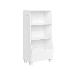 Best Kirklands Home White Toy Organizer Cubby Bookshelf