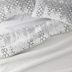 Discount Kirklands Home White Trellis Reversible 2-pc. Twin Quilt Set