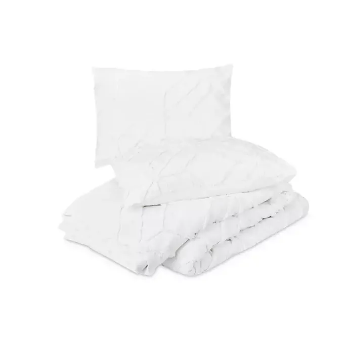 Clearance Kirklands Home Tufted Chenille 3-pc. King Duvet Set White