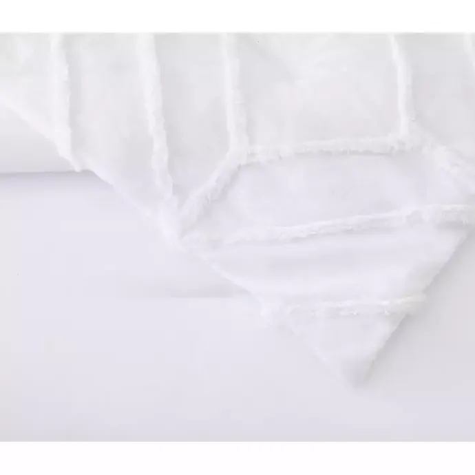 Clearance Kirklands Home Tufted Chenille 3-pc. King Duvet Set White