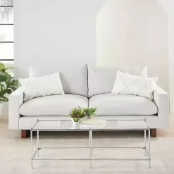 Sale Kirklands Home Tufted Diamond Lumbar Pillows, Set of 2 White