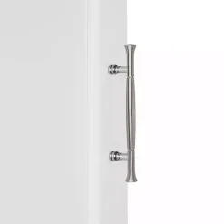 Kirklands Home Two-Door Top Shelf Cabinet White