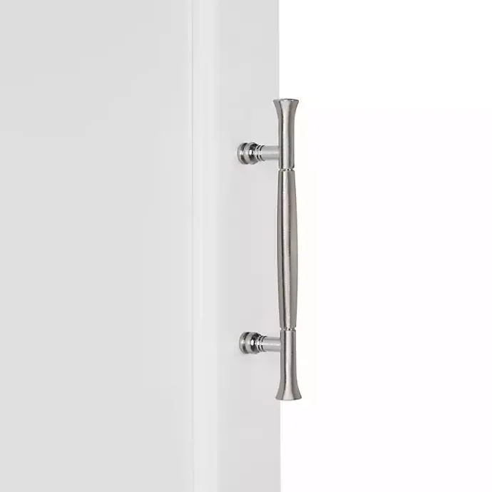 Kirklands Home Two-Door Top Shelf Cabinet White