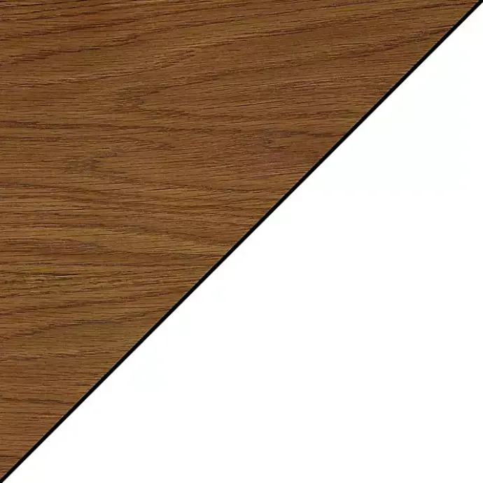 Kirklands Home Two-Tone Double X Sides Coffee Table White