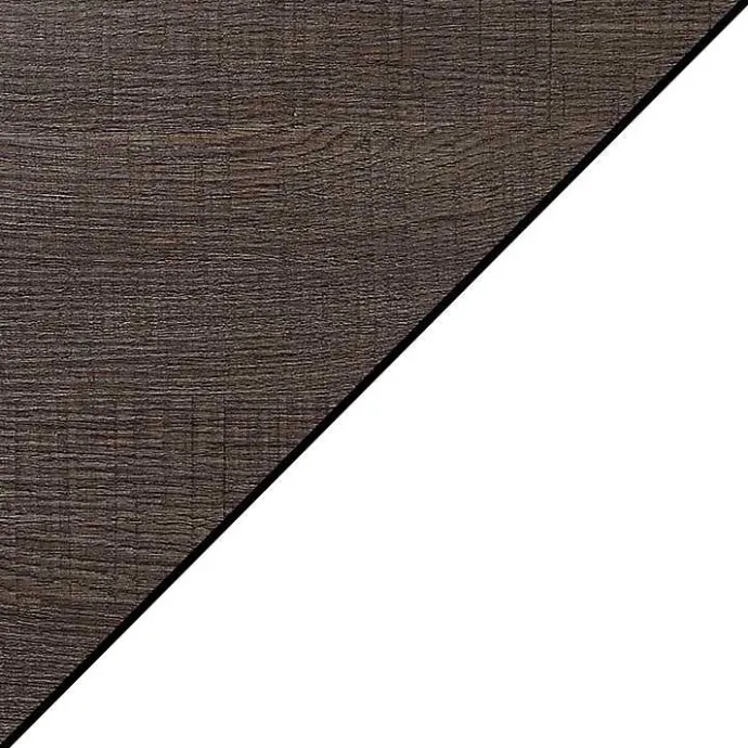 Outlet Kirklands Home White Two-Tone Geometric Sides Coffee Table