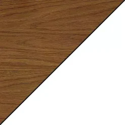 Best Kirklands Home Two-Tone Wood Double X Sides Accent Table White