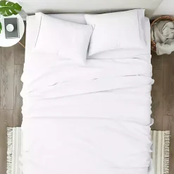 Discount Kirklands Home Ultra Soft 3-pc. Twin XL Sheet Set White