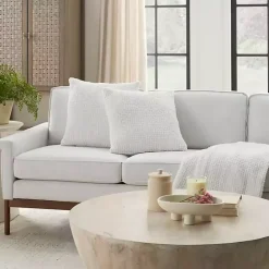 Best Kirklands Home Waffle Knit Chenille Throw Pillows, Set of 2 White