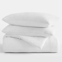 Best Kirklands Home Waffle Ultra-Soft 3-pc. Queen Comforter Set White