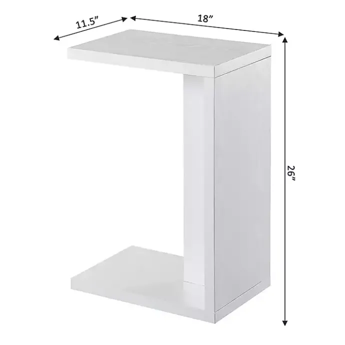 Sale Kirklands Home Wakefield C-Table White