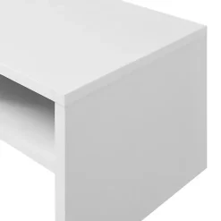 Outlet Kirklands Home Wakefield Shelf Coffee Table White