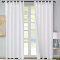 Best Kirklands Home Weathermate Blackout Curtain Panel, 95 in. White