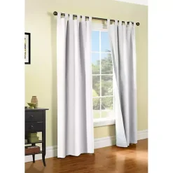 Best Kirklands Home Weathermate Blackout Curtain Panel, 95 in. White