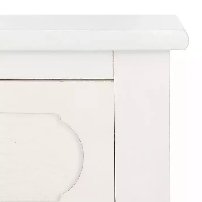 Clearance Kirklands Home Wood Allura Console Table White