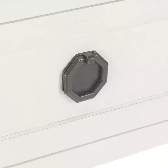 Clearance Kirklands Home Wood Allura Console Table White