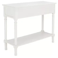 Clearance Kirklands Home Wood Allura Console Table White