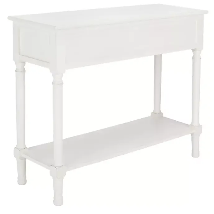Clearance Kirklands Home Wood Allura Console Table White