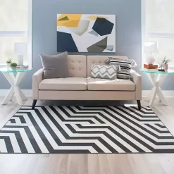 Hot Kirklands Home Wood and Glass Top X-Base Accent Table White