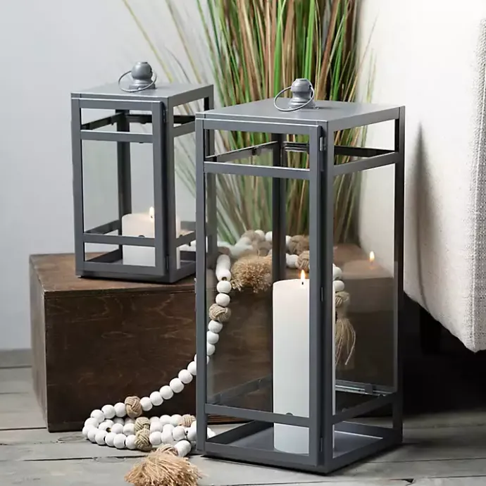 Sale Kirklands Home White Wood and Jute Beaded Garlands, Set of 2