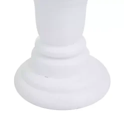 New Kirklands Home Wood Column Pillar Candle Holders, Set of 3 White