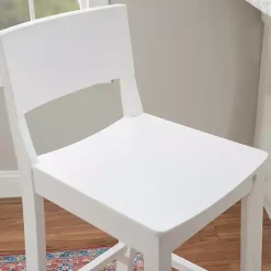 Clearance Kirklands Home Wood Devin Bar Stools, Set of 2 White