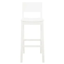 Clearance Kirklands Home Wood Devin Bar Stools, Set of 2 White