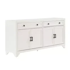 Outlet Kirklands Home Wood 4-Door Sideboard Cabinet White
