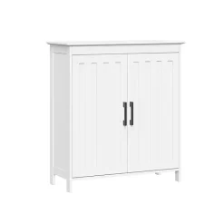 Hot Kirklands Home Wood 2-Door Storage Cabinet White