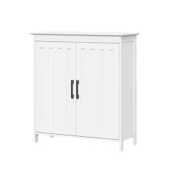 Hot Kirklands Home Wood 2-Door Storage Cabinet White