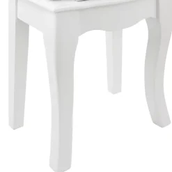 Clearance Kirklands Home Wood 4-Drawer Elena Jewelry Armoire White